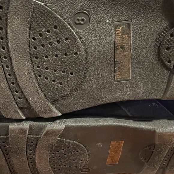 Refresh Navy suede boots - Picture 3 of 7